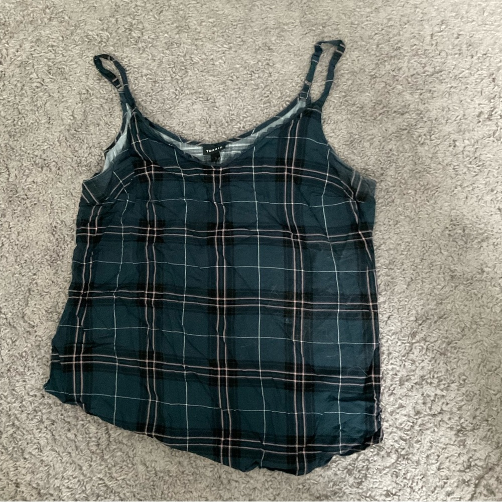 Ava Stretch Challis Lace Trim Cami